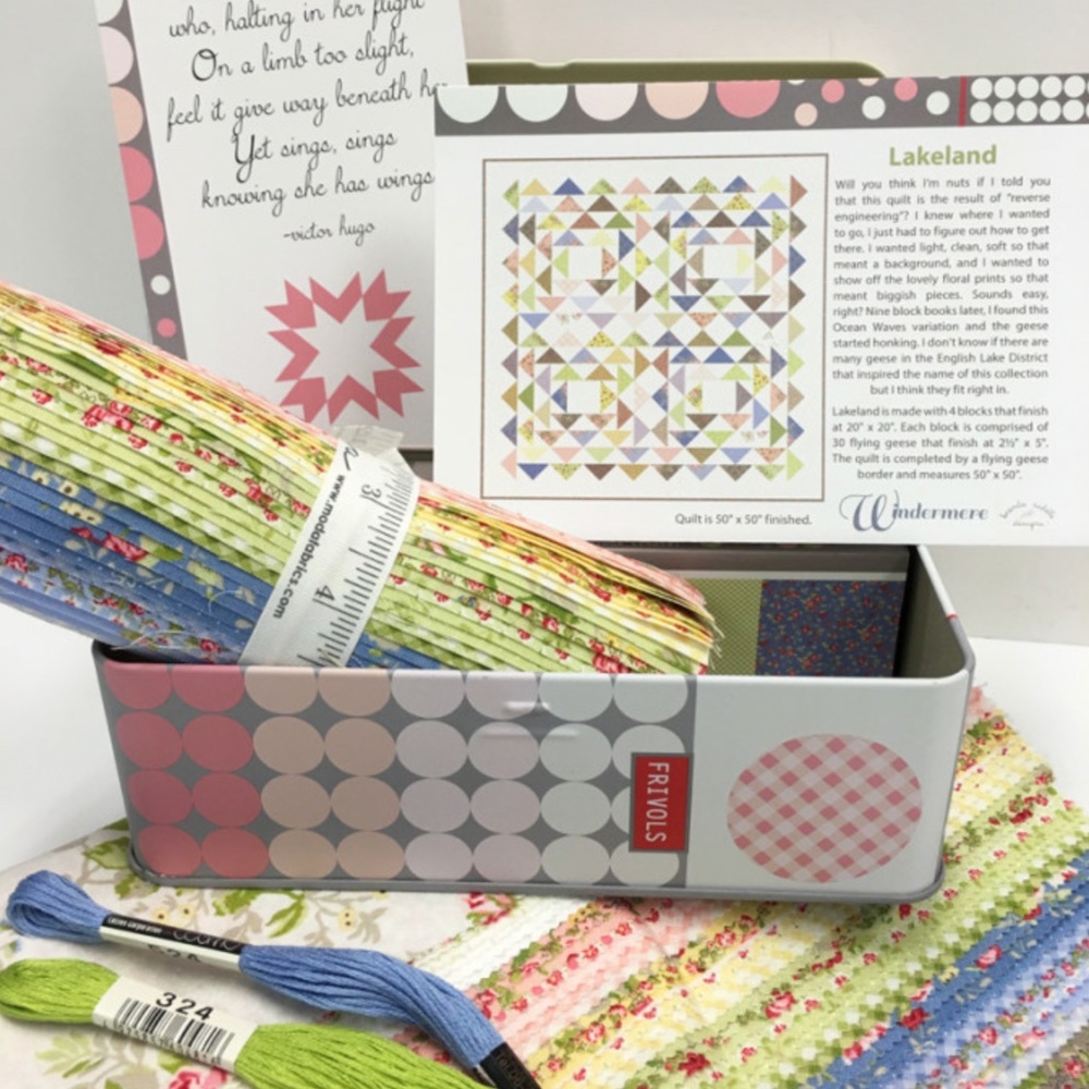 Moda Frivols #4 Quilt Kit Featuring Windermere